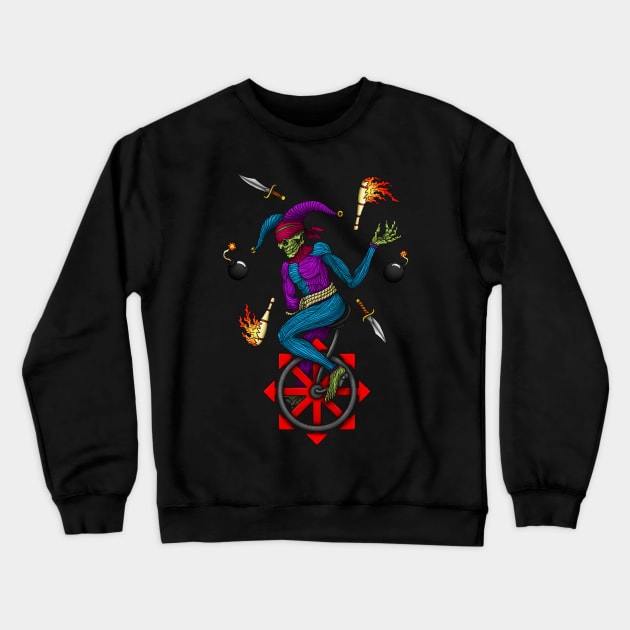 Chaos Juggler - Azhmodai 23 Crewneck Sweatshirt by azhmodai